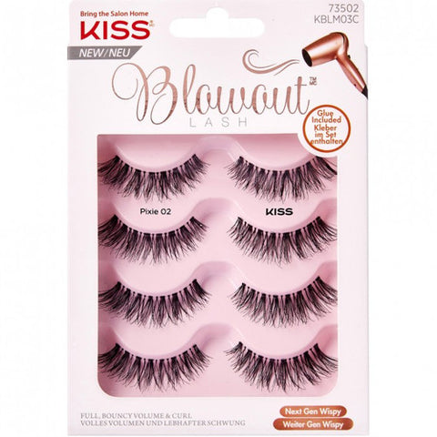 KISS Blowout Lashes Pixie 4 Pairs