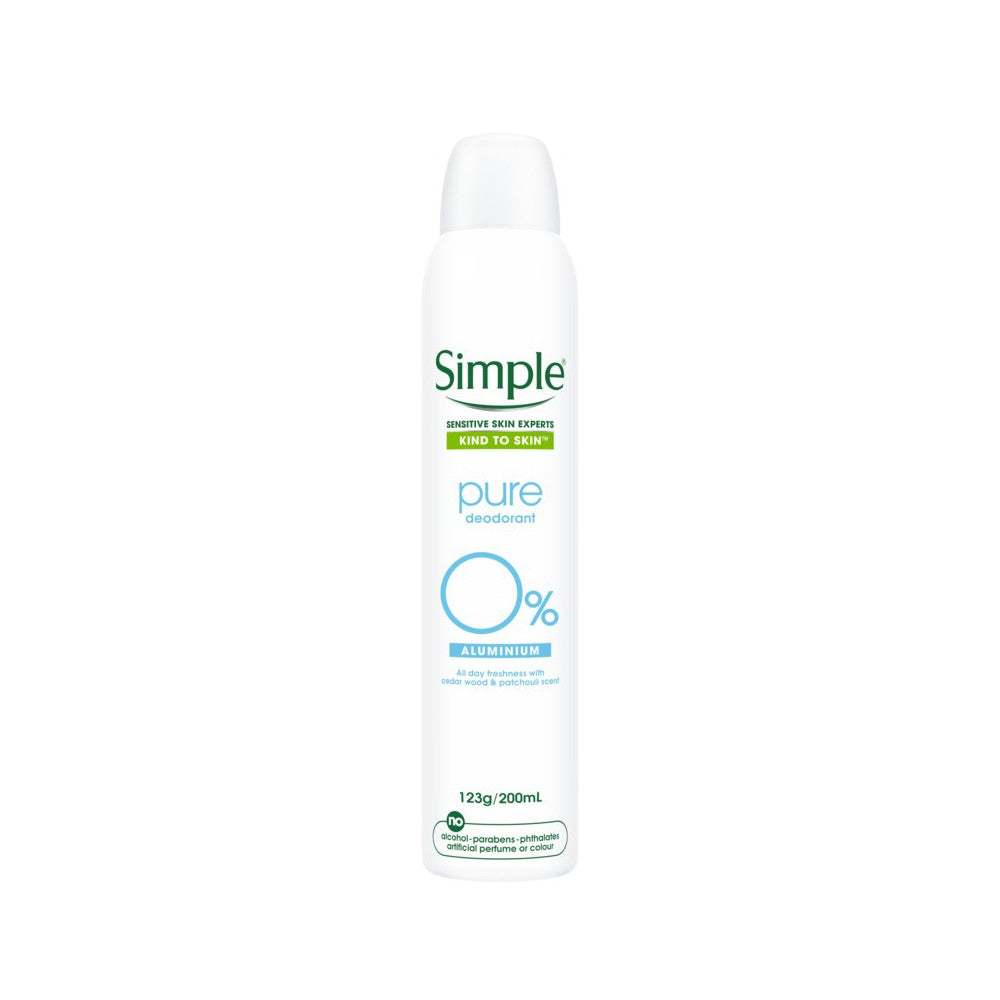 Simple Deodorant Pure Aerosol 200ml