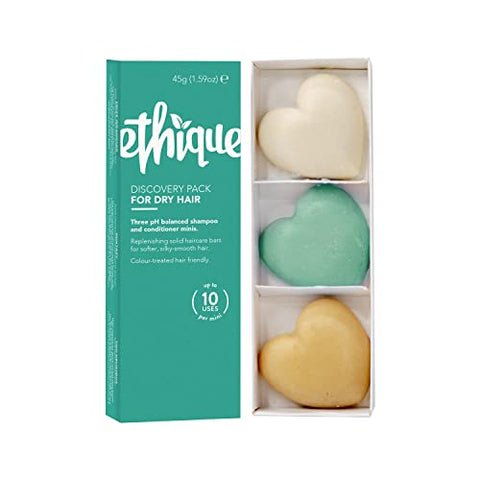 ETHIQUE Discovery Pack 3x Minis - For Dry Hair 45g