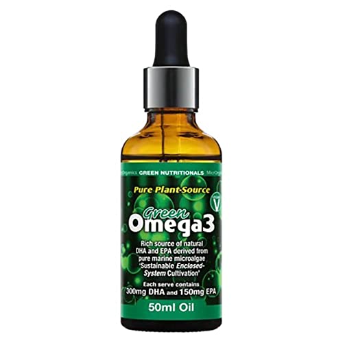 GREEN NUTRITIONALS Green Omega3 Vegan Drops (300mg DHA+150mg EPA) 50ml
