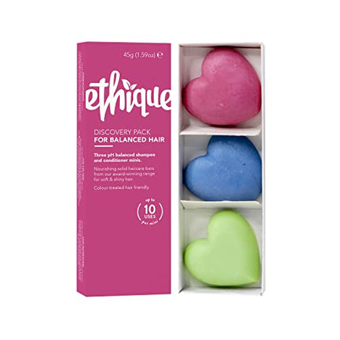 ETHIQUE Discovery Pack 3x Minis - For Balanced Hair 45g