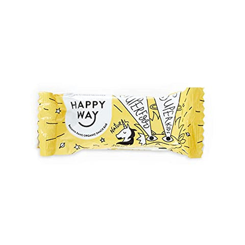 HAPPY WAY Kid's Snack Bar Banana Bang 18x30g