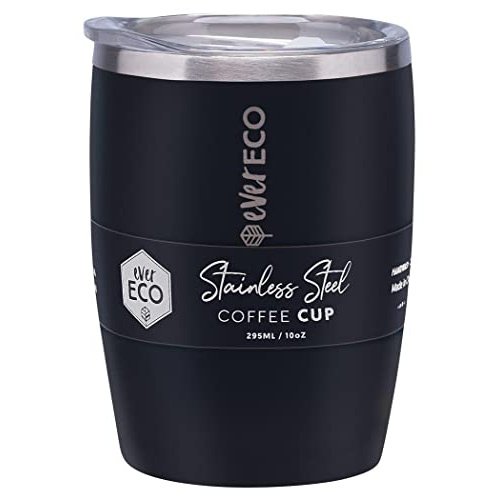 EVER ECO Insulated Coffee Cup Onyx 295ml