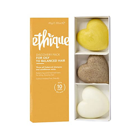 ETHIQUE Discovery Pack 3x Minis - For Oily To Balanced 45g