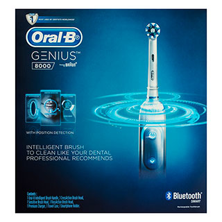Oral B Genius 8000 Silver Power Toothbrush