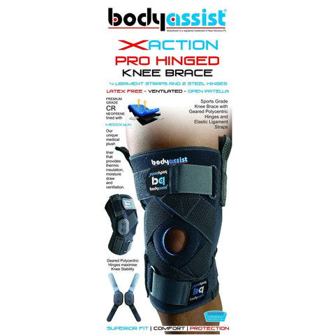 BA X-ACTION PRO HINGED KNEE BRACE (434B)