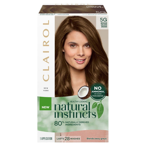 CLAIROL Natural Instincts 5G Medium Golden Brown