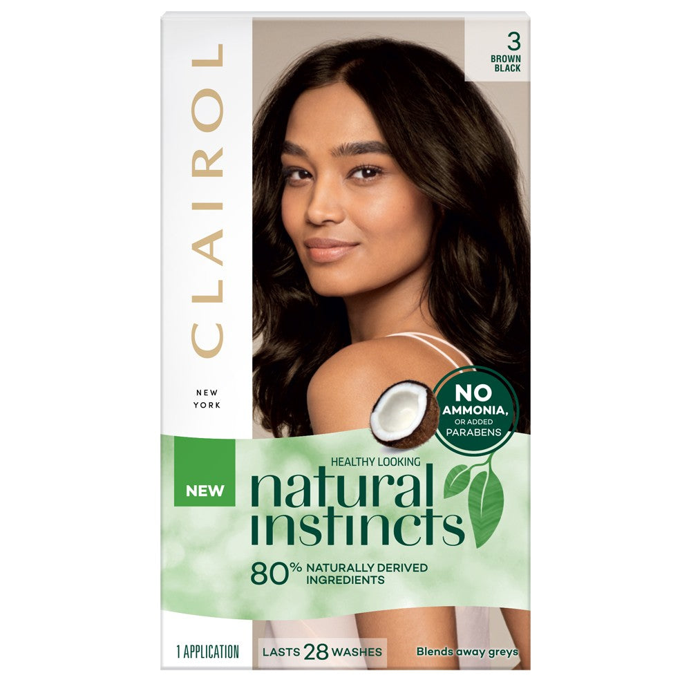 CLAIROL Natural Instincts 3 Brown Black