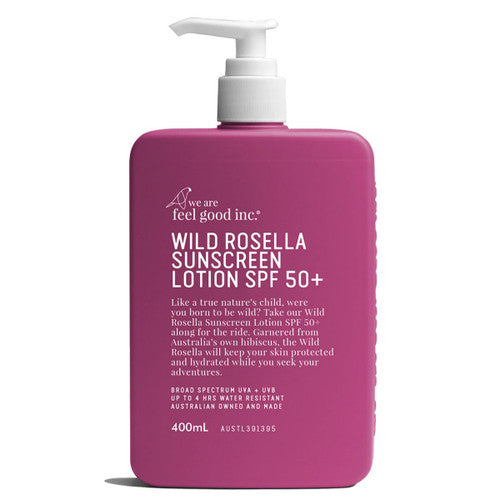 We Are Feel Good Inc. Wild Rosella Sunscreen SPF50+ 400ml