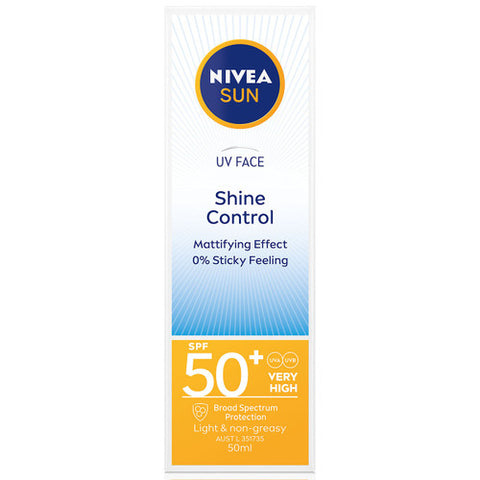 Nivea Sun UV Face Shine Control SPF50 50ml