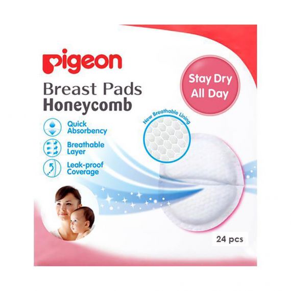 Pigeon Breast Pads Honeycomb 24 Pack