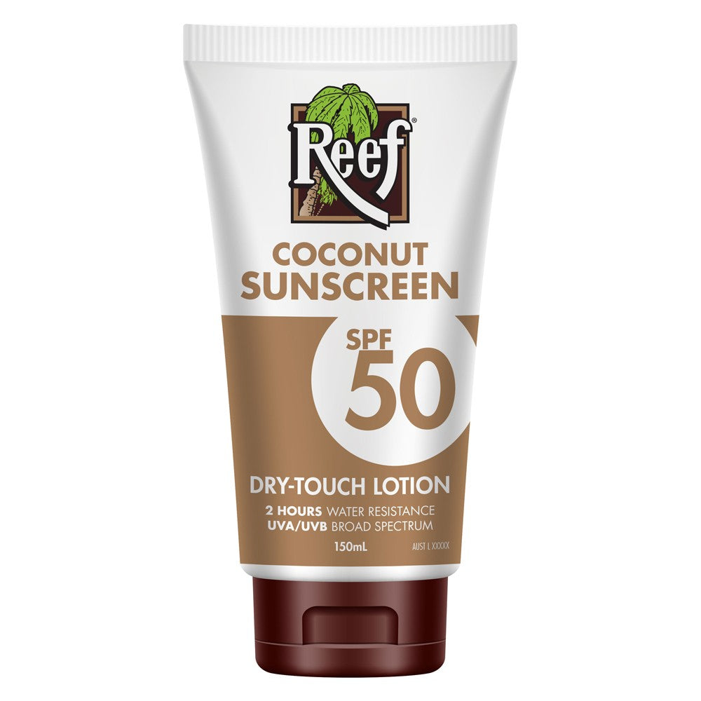 Reef coconut sunscreen spf50 lotion 150ml ozchemist australia