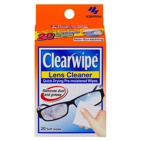 Clearwipe Lens Clean 20 Pack