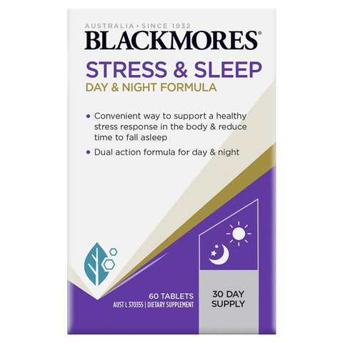 Blackmores Stress + Sleep Support Vitamin B 60 Tablets