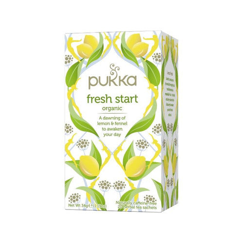 Pukka Organic Fresh Start Tea (20 Tea Sachets)