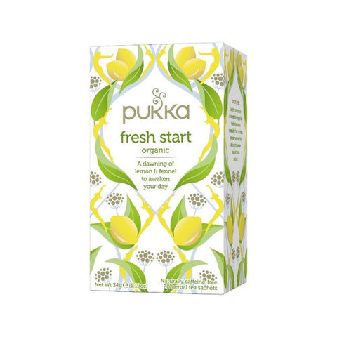 Pukka Organic Fresh Start Tea (20 Tea Sachets)