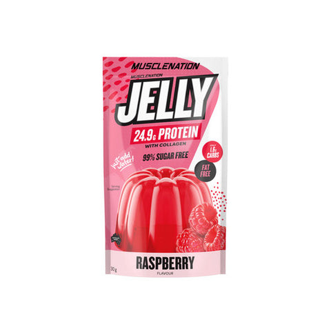 Muscle Nation Protein Jelly Powder Raspberry 30g