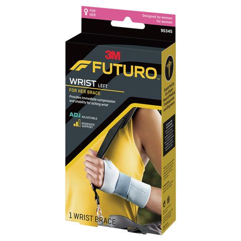 Futuro For Her Adjustable Wrist Brace (Left Hand)