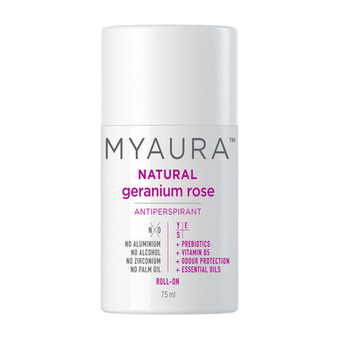 MyAura Geranium Roses Antiperspirant Roll-On 75ml