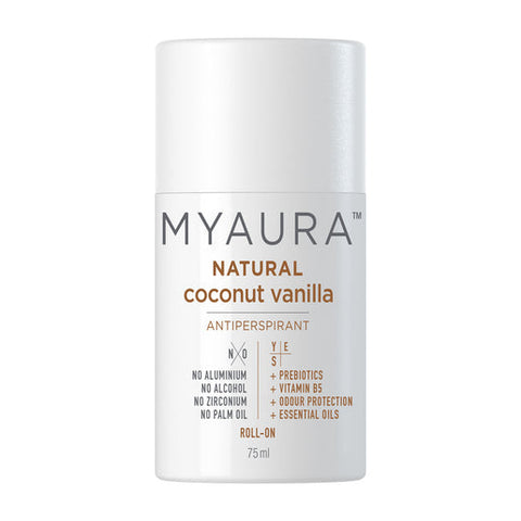 MyAura Coconut Vanilla Antiperspirant Roll-On 75ml