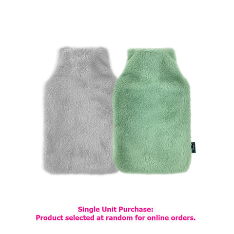 Sweet Little Things Cosy Queen Hot Water Bottle in Grey or Sage 1ea