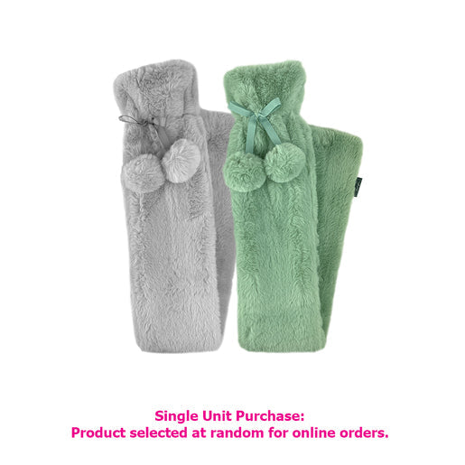 Sweet Little Things Cosy Queen Long Body Hot Water Bottle in Grey or Sage 1ea