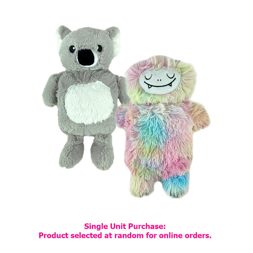 Sweet Little Things Cosy Cuddler Novelty Hot Water Bottle with Monster or Koala Cover 1ea