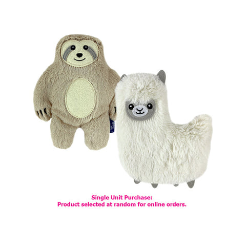 Sweet Little Things Huggable Microwave Hottie with Llama or Sloth Cover 1ea