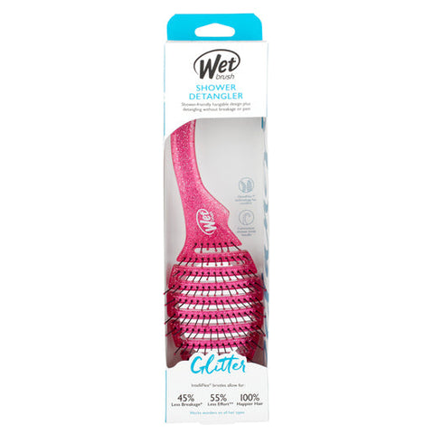 Wet Brush Shower Flex - Pink Glitter 1ea