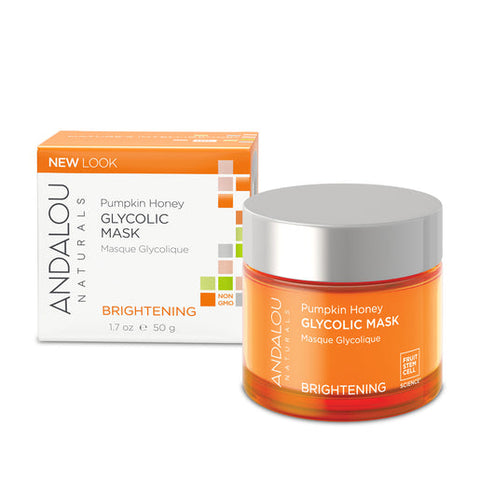 Andalou Naturals Brightening Pumpkin Honey Glycolic Mask 50 g