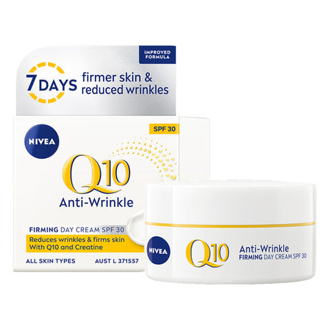 NIVEA Q10 Anti-Wrinkle Firming Day Cream SPF 30 50ml