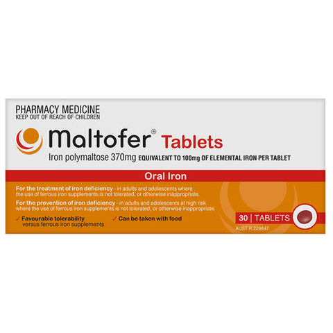 MALTOFER Iron 100mg 30 tablets