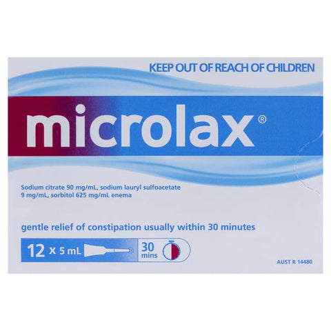 Microlax Microlax 12 x 5 ml
