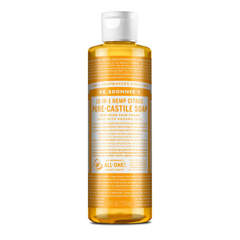 DR. BRONNER'S Citrus Pure-Castile Liquid Soap 237 ml