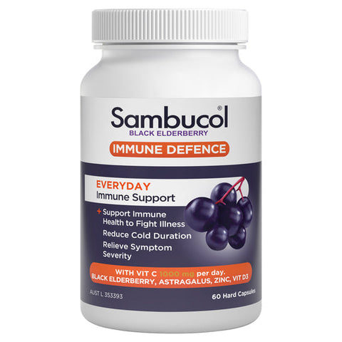 Sambucol Immune Defence Everyday 60 capsules