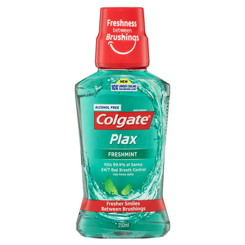 Colgate Plax Freshmint Alcohol Free Mouthwash 250 ml