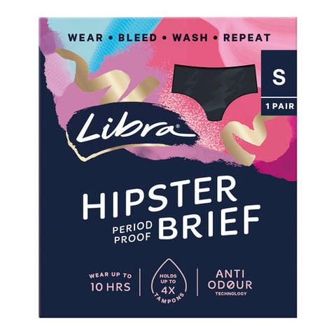 Libra Reusable Hipster Brief Small 1 pair