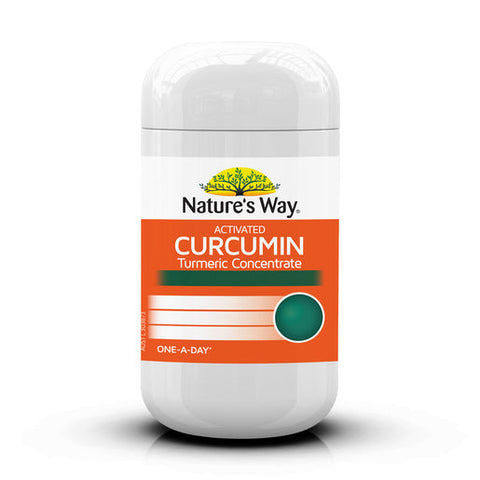 Nature's Way ACTIVATED CURCUMIN TURMERIC CONCENTRATE 30 tablets