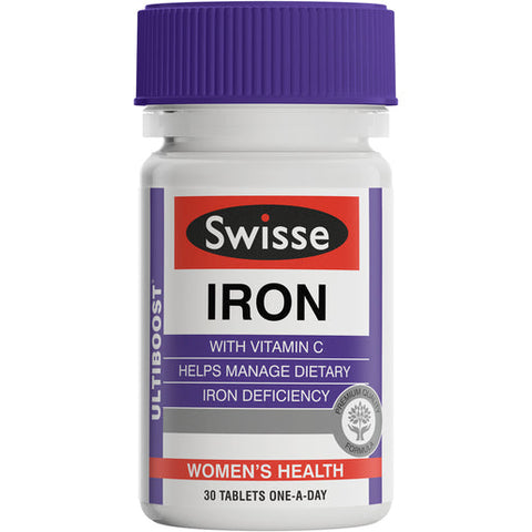 Swisse Ultiboost Iron 30 tablets