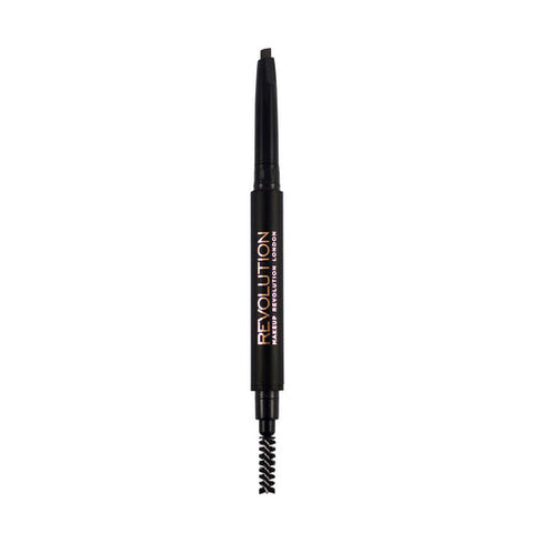 Revolution Duo Brow Pencil Dark Brown 1.05 g