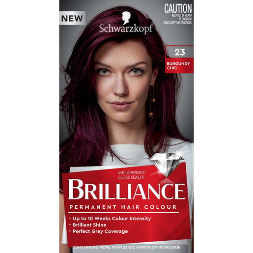 Schwarzkopf Brilliance 23 Burgundy Chic 1 kit