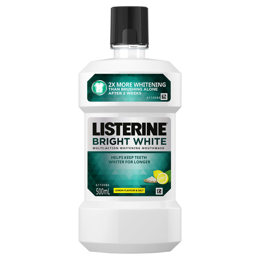 Listerine Bright White Mouthwash 500 ml