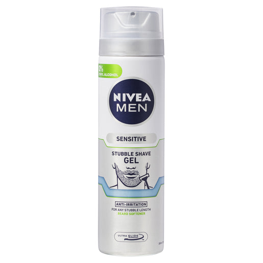 NIVEA Men Sensitive Stubble Shave Gel 200 ml