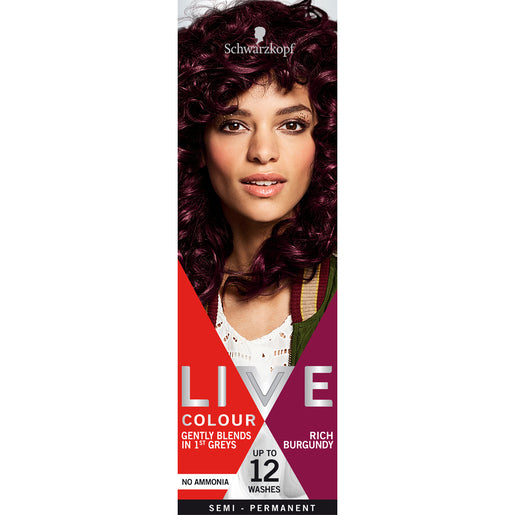 Schwarzkopf LIVE Colour Rich Burgundy 75 ml