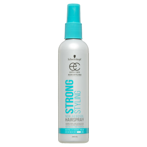 Schwarzkopf Extra Care Strong Styling Non-Aerosol Hairspray Extra Strong Hold 200 ml