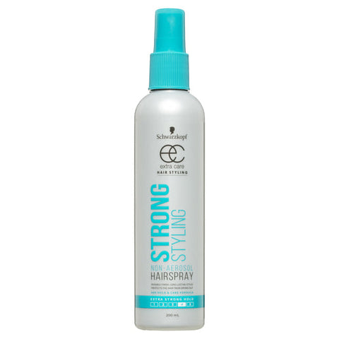 Schwarzkopf Extra Care Strong Styling Non-Aerosol Hairspray Extra Strong Hold 200 ml