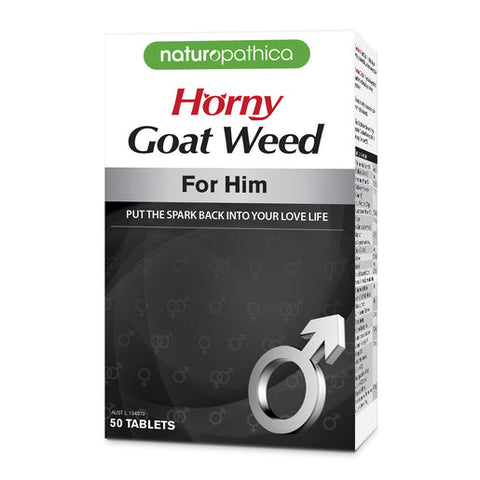 Naturopathica Horny Goat Weed for Him 50 tablets