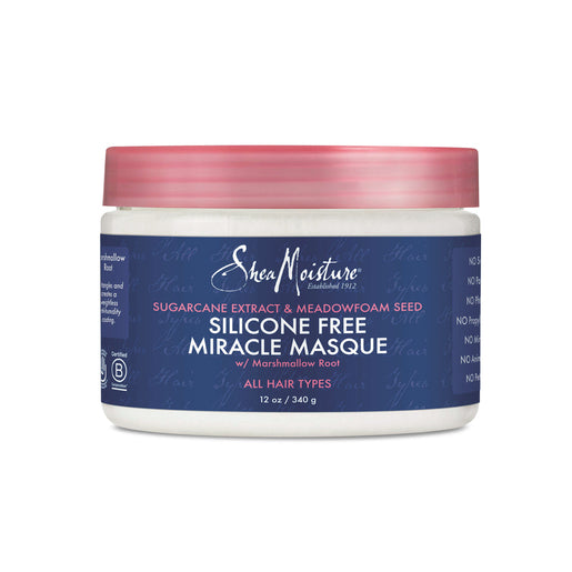 SheaMoisture Sugarcane Extract & Meadowfoam Seed Silicone Free Miracle Masque 340 g