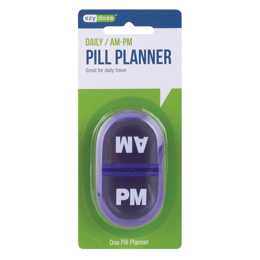 Ezy Dose Daily AM & PM Pill Reminder Box 1 ea