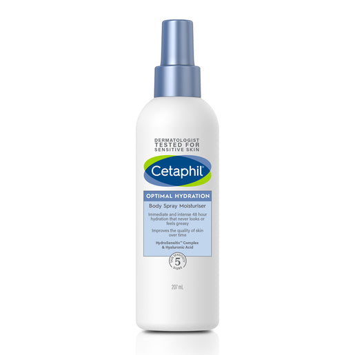 Cetaphil Optimal Hydration Body Spray Moisturiser 207 ml